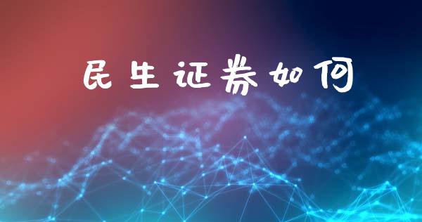 民生证券如何_https://www.ltsssb.com_基金频道_第1张