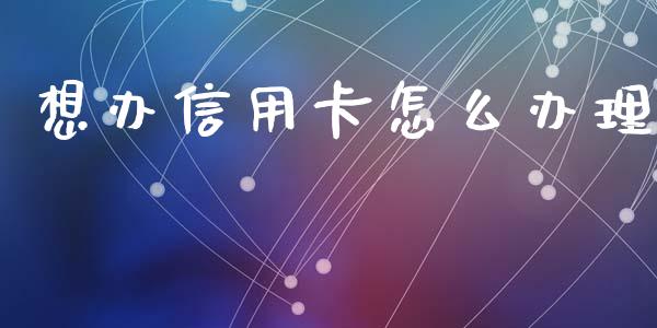 想办信用卡怎么办理_https://www.ltsssb.com_股票理论_第1张