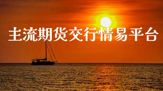 主流期货交行情易平台_https://www.ltsssb.com_期货在线_第1张