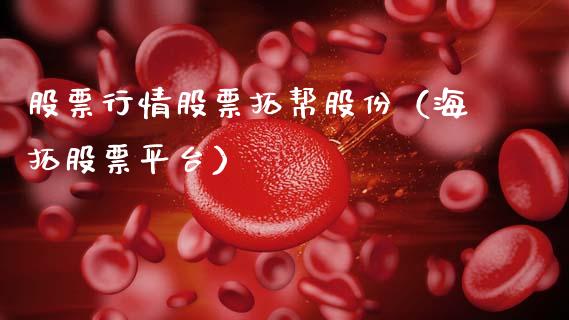 股票行情股票拓帮股份（海拓股票平台）_https://www.ltsssb.com_新股数据_第1张