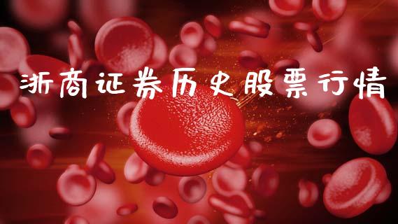 浙商证券历史股票行情_https://www.ltsssb.com_股市分析_第1张