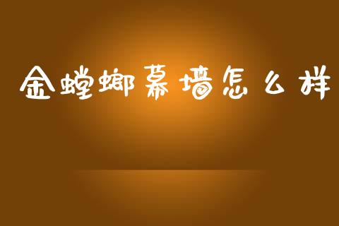金螳螂幕墙怎么样_https://www.ltsssb.com_基金频道_第1张
