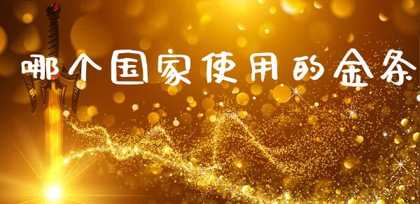 哪个国家使用的金条_https://www.ltsssb.com_期货密码_第1张