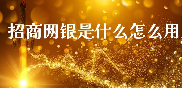 招商网银是什么怎么用_https://www.ltsssb.com_基金频道_第1张
