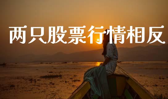 两只股票行情相反_https://www.ltsssb.com_股市分析_第1张
