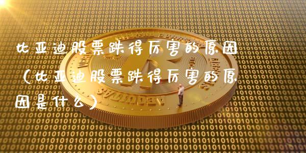 比亚迪股票跌得厉害的原因（比亚迪股票跌得厉害的原因是什么）_https://www.ltsssb.com_新股数据_第1张