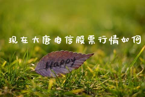 现在大唐电信股票行情如何_https://www.ltsssb.com_股市分析_第1张