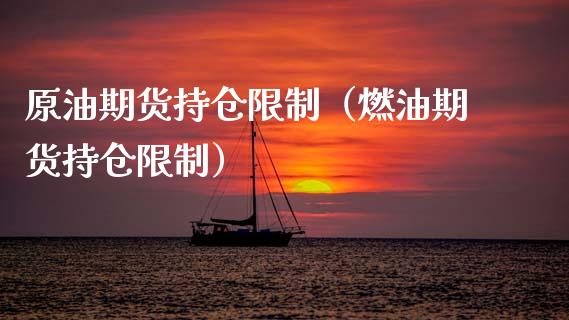 原油期货持仓限制（燃油期货持仓限制）_https://www.ltsssb.com_期货密码_第1张
