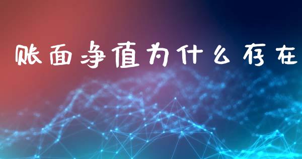账面净值为什么存在_https://www.ltsssb.com_股市分析_第1张