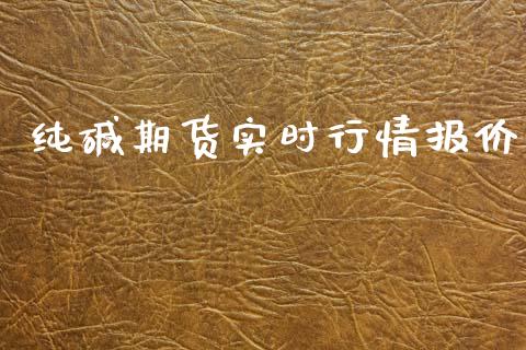 纯碱期货实时行情报价_https://www.ltsssb.com_期货密码_第1张