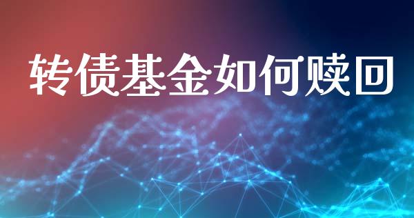 转债基金如何赎回_https://www.ltsssb.com_国际财经_第1张