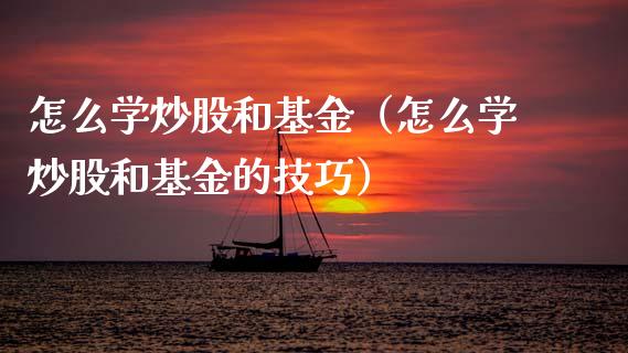 怎么学炒股和基金（怎么学炒股和基金的技巧）_https://www.ltsssb.com_国际财经_第1张