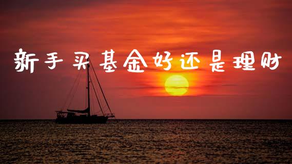 新手买基金好还是理财_https://www.ltsssb.com_基金频道_第1张