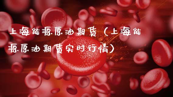 上海能源原油期货（上海能源原油期货实时行情）_https://www.ltsssb.com_期货密码_第1张