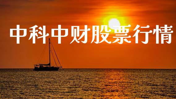中科中财股票行情_https://www.ltsssb.com_股市分析_第1张