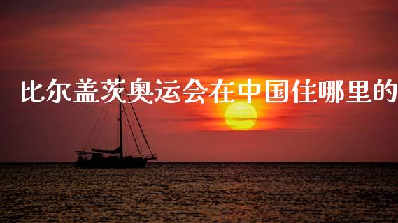 比尔盖茨奥运会在中国住哪里的_https://www.ltsssb.com_期货在线_第1张