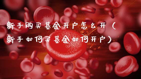 新手购买基金开户怎么开（新手如何买基金如何开户）_https://www.ltsssb.com_国际财经_第1张
