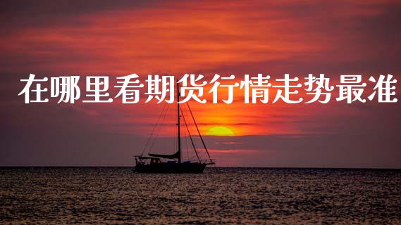 在哪里看期货行情走势最准_https://www.ltsssb.com_期货密码_第1张