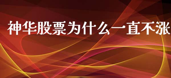 神华股票为什么一直不涨_https://www.ltsssb.com_期货在线_第1张