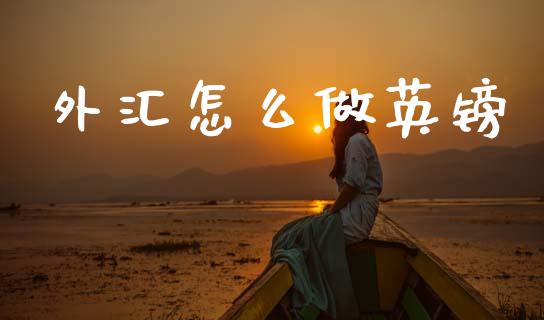 外汇怎么做英镑_https://www.ltsssb.com_期货在线_第1张