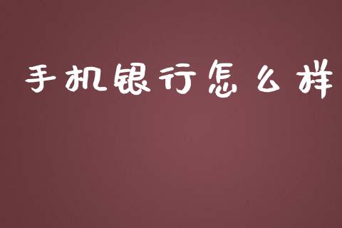 手机银行怎么样_https://www.ltsssb.com_新股数据_第1张