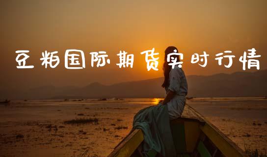 豆粕国际期货实时行情_https://www.ltsssb.com_期货密码_第1张