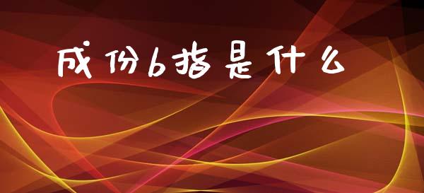 成份b指是什么_https://www.ltsssb.com_新股数据_第1张