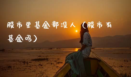 股市里基金都没人（股市有基金吗）_https://www.ltsssb.com_基金频道_第1张