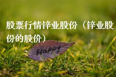 股票行情锌业股份（锌业股份的股价）_https://www.ltsssb.com_股市分析_第1张