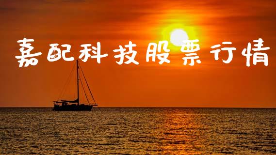 嘉配科技股票行情_https://www.ltsssb.com_股市分析_第1张