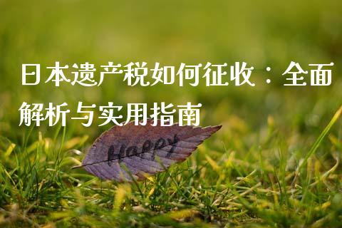 日本遗产税如何征收:全面解析与实用指南_期货行情_第1张_IT财经网 日本遗产税如何征收:全面解析与实用指南_https://www.ltsssb.com_期货行情_第1张