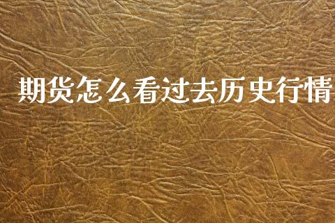 期货怎么看过去历史行情_https://www.ltsssb.com_期货密码_第1张