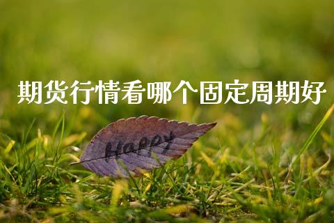 期货行情看哪个固定周期好_https://www.ltsssb.com_期货密码_第1张