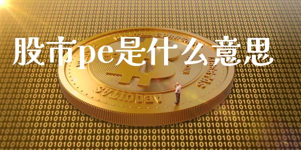 股市pe是什么意思_https://www.ltsssb.com_期货在线_第1张