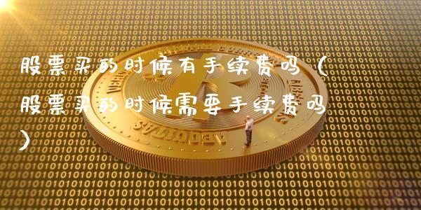 股票买的时候有手续费吗（股票买的时候需要手续费吗）_https://www.ltsssb.com_股票理论_第1张