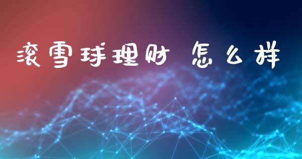 滚雪球理财 怎么样_https://www.ltsssb.com_基金频道_第1张
