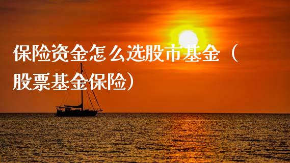 保险资金怎么选股市基金（股票基金保险）_https://www.ltsssb.com_基金频道_第1张