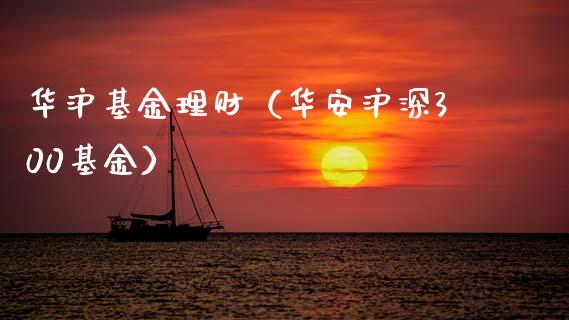 华沪基金理财（华安沪深300基金）_https://www.ltsssb.com_基金频道_第1张