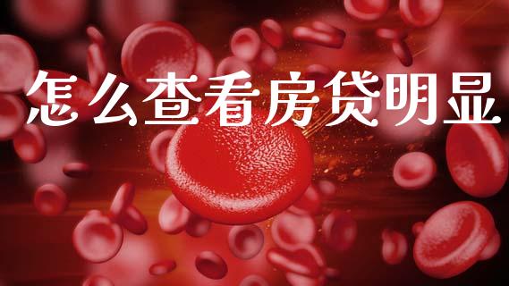 怎么查看房贷明显_https://www.ltsssb.com_期货在线_第1张