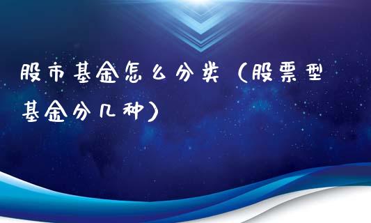 股市基金怎么分类（股票型基金分几种）_https://www.ltsssb.com_基金频道_第1张