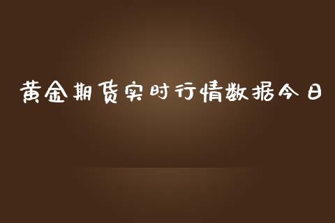 黄金期货实时行情数据今日_https://www.ltsssb.com_期货密码_第1张