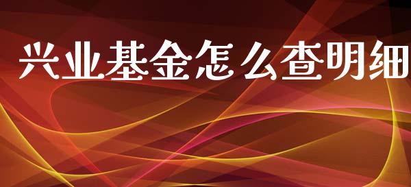 兴业基金怎么查明细_https://www.ltsssb.com_股票理论_第1张