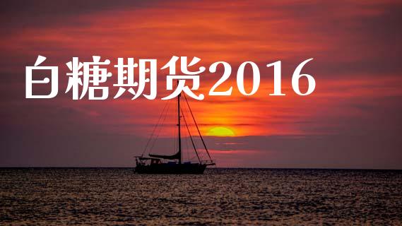白糖期货2016_https://www.ltsssb.com_基金频道_第1张