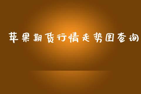 苹果期货行情走势图查询_https://www.ltsssb.com_期货密码_第1张