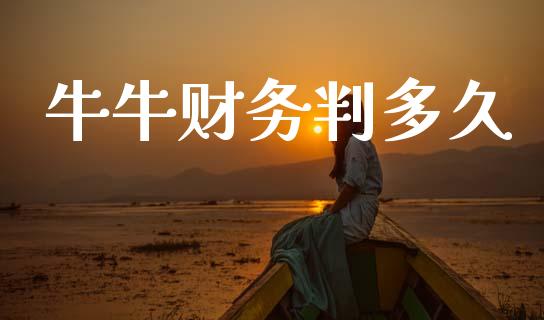 牛牛财务判多久_https://www.ltsssb.com_新股数据_第1张