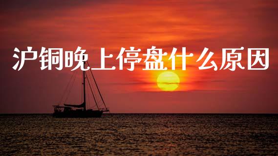 沪铜晚上停盘什么原因_https://www.ltsssb.com_期货行情_第1张