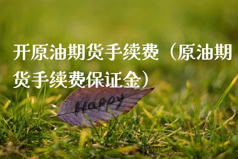 开原油期货手续费（原油期货手续费保证金）_https://www.ltsssb.com_期货密码_第1张
