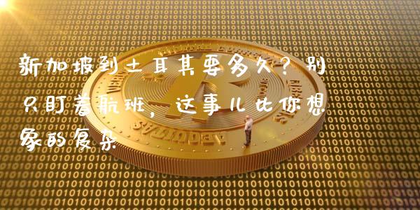新加坡到土耳其要多久？别只盯着航班，这事儿比你想象的复杂_https://www.ltsssb.com_股票理论_第1张