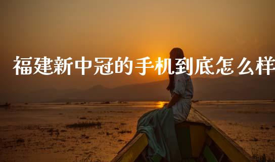 福建新中冠的手机到底怎么样_https://www.ltsssb.com_国际财经_第1张
