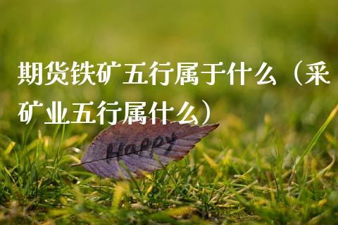 期货铁矿五行属于什么（采矿业五行属什么）_https://www.ltsssb.com_新股数据_第1张